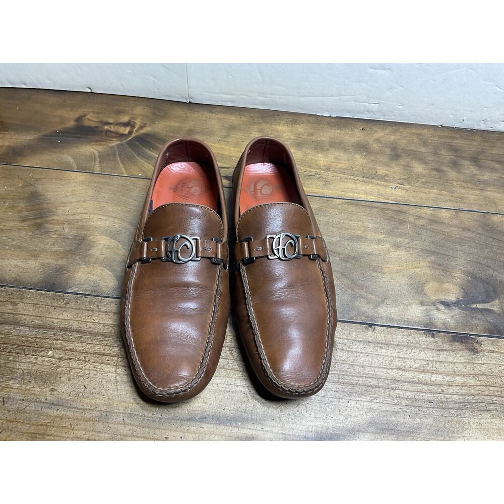 Franco Cuadra V 12 Calfskin Moccasin Brown Men’s 9 US MEX 28 Loafers